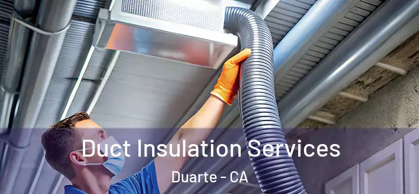 Duct Insulation Services Duarte - CA