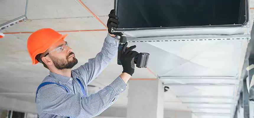 Roof Cap & Exterior Hood Lint Buildup Removal – Duarte