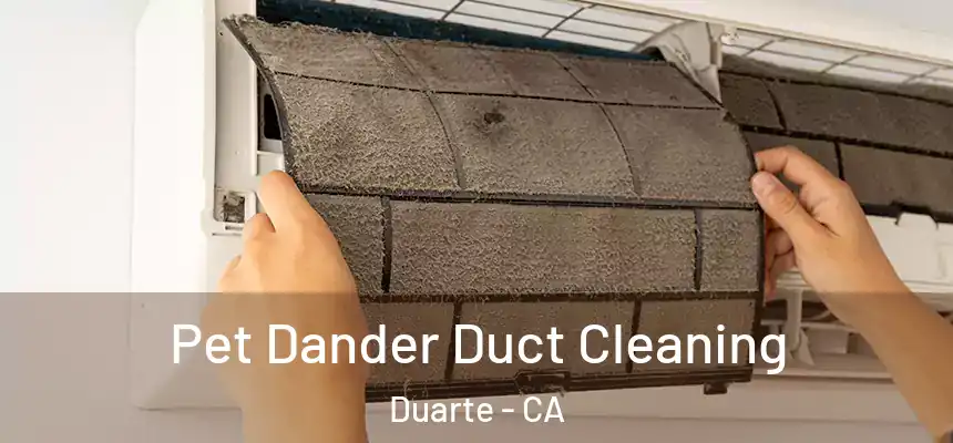  Pet Dander Duct Cleaning Duarte - CA